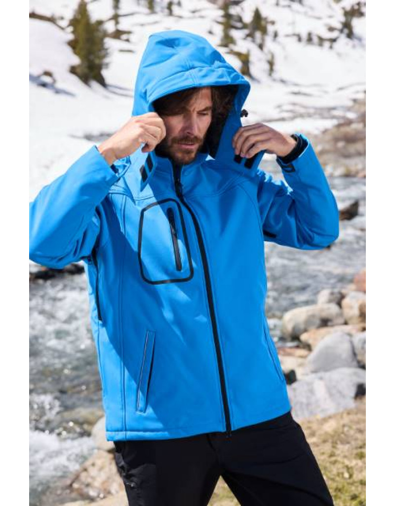 Jachetă softshell de iarnă cu 3 straturi pentru bărbați